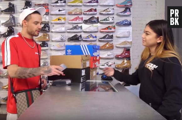 Liam Payne fan de sneakers : il fait son shopping en vidéo !