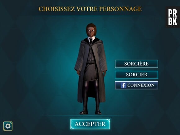 Hogwarts Mystery : le choix du personnage