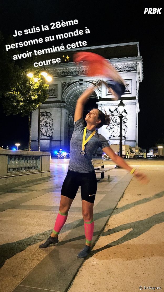 Marine Leleu est la 1ère française à réussir l'Enduroman !