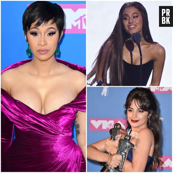 MTV VMA's 2018 : Cardi B, Camila Cabello, Ariana Grande... le palmarès complet