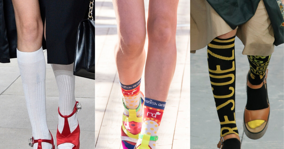 Apres le combo claquettes chaussettes la tendance est aux sandales chaussettes PureBreak