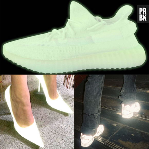 Les chaussures fluorescentes qui brillent dans le noir, la nouvelle tendance 2018.