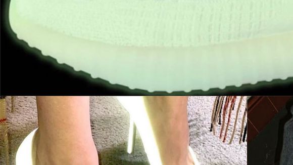 Sneakers, talons... le fluorescent qui brille dans le noir, tendance de cet automne