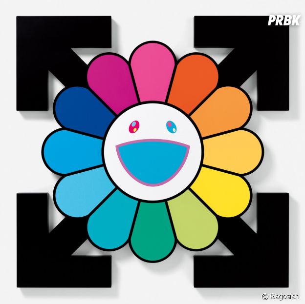 Virgil Abloh a fait une collaboration avec Takashi Murakami.