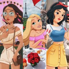 Cette illustratrice transforme les princesses Disney en influenceuses Instagram canons