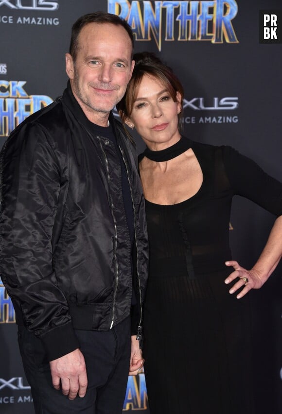 Jennifer Grey et son mari Clark Gregg en 2018