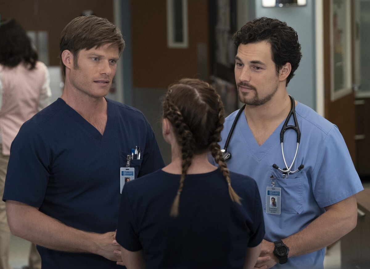 Photo : Grey's Anatomy saison 15, épisode 9 : Link (Chris Carmack) et