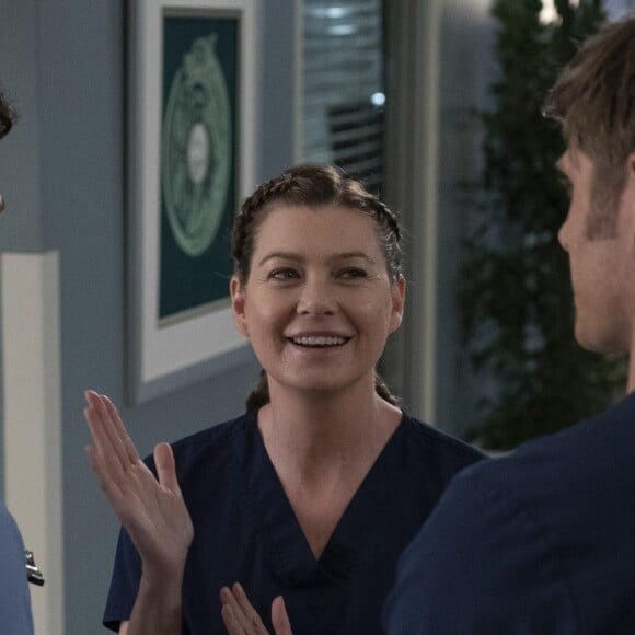 Grey's Anatomy saison 15, épisode 9 : Meredith (Ellen Pompeo) sur une photo