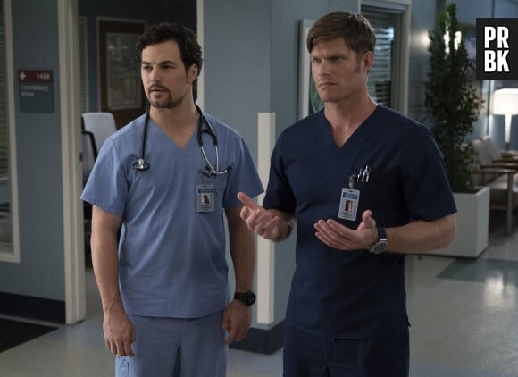 Grey's Anatomy saison 15, épisode 9 : DeLuca et Link sur une photo