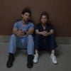 Grey's Anatomy saison 15, épisode 9 : Meredith (Ellen Pompeo) et Andrew (Giacomo Gianniott) se rapprochent sur une photo