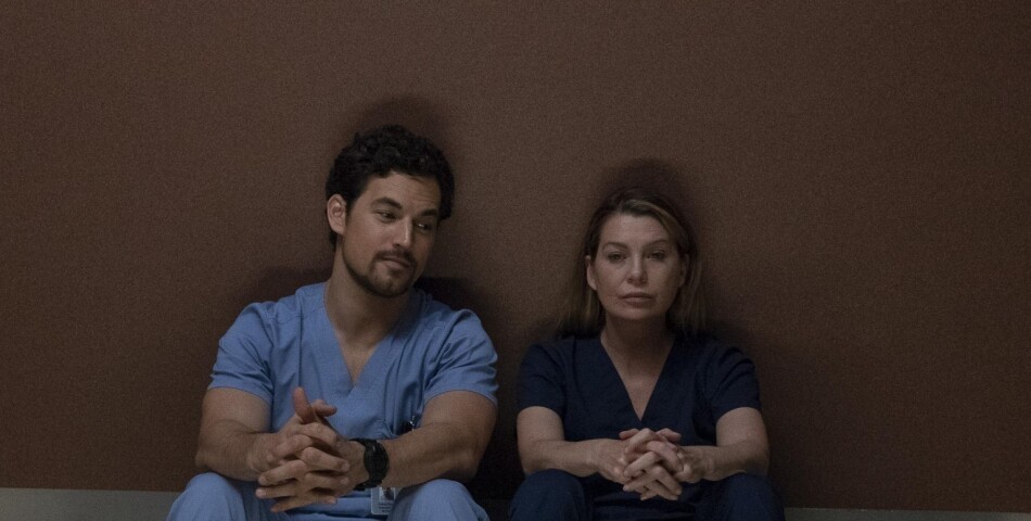 Grey&#039;s Anatomy saison 15, épisode 9 : Meredith (Ellen Pompeo) et Andrew (Giacomo Gianniott) se rapprochent sur une photo
