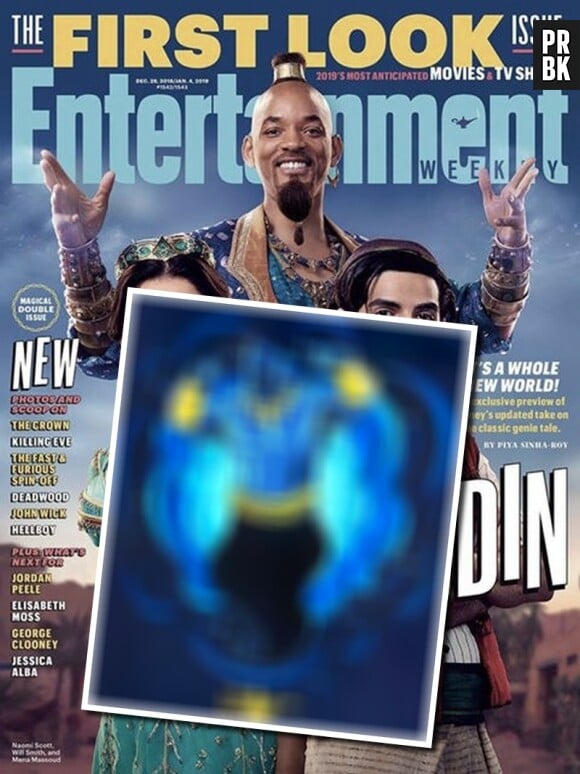 Aladdin : première image du Génie de Will Smith en bleu ?
