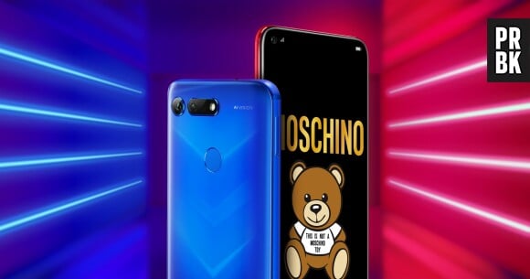 Honor x Moschino : le Honor View 20 aux couleurs de la marque italienne.