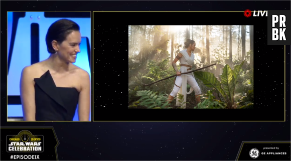 Star Wars 9 : un premier aperçu de Rey (Daisy Ridley) dévoilé lors du panel du film à la Star Wars Celebration