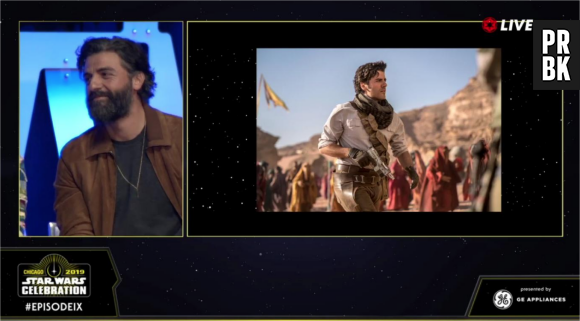 Star Wars 9 : un premier aperçu de Poe (Oscar Isaac) dévoilé lors du panel du film à la Star Wars Celebration