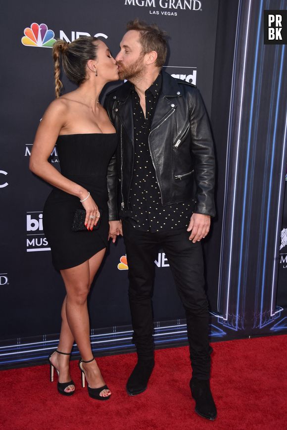 David Guetta et sa chérie aux Billboard Music Awards 2019
