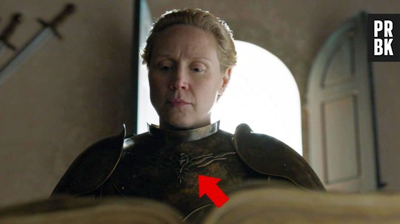 Game of Thrones : un corbeau sur l'armure de Brienne