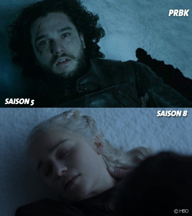 Game of Thrones : des plans similaires entre la mort de Jon Snow et celle de Daenerys
