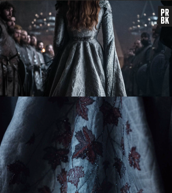 Game of Thrones : Sansa, les détails de sa tenue