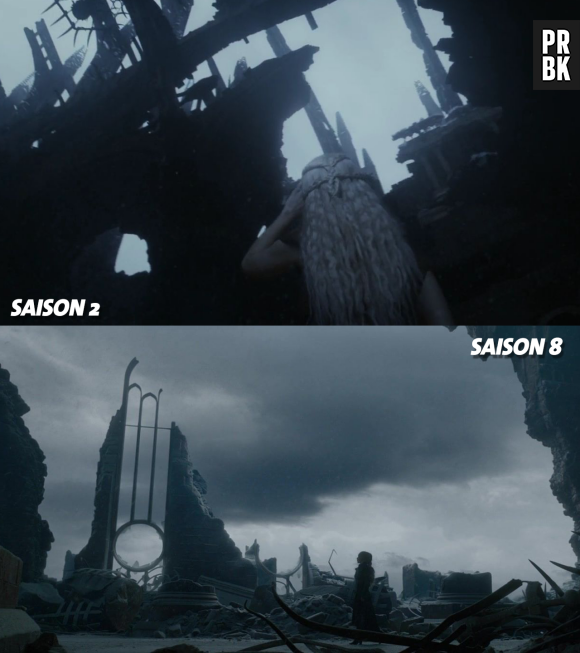 Game of Thrones : la vision de Daenerys VS l'épisode final de la saison 8