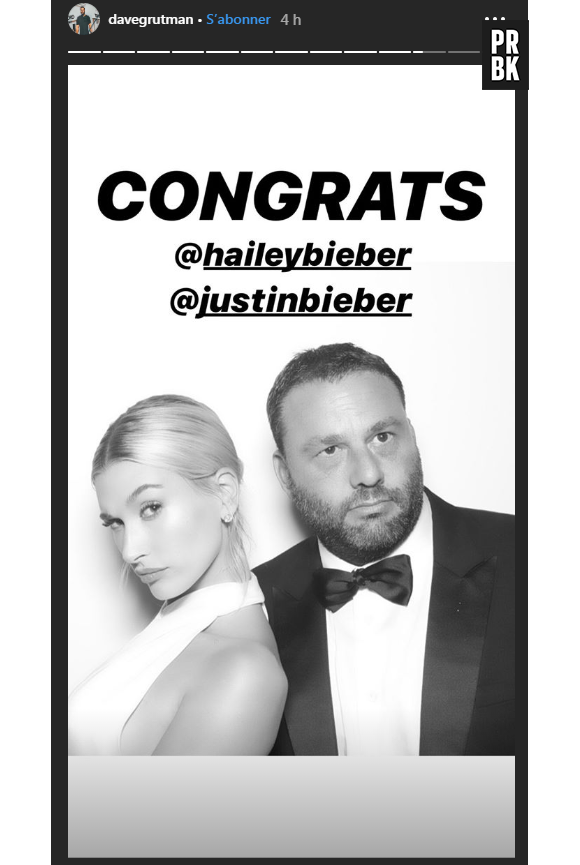 Hailey Baldwin mariée pour la seconde fois à Justin Bieber
