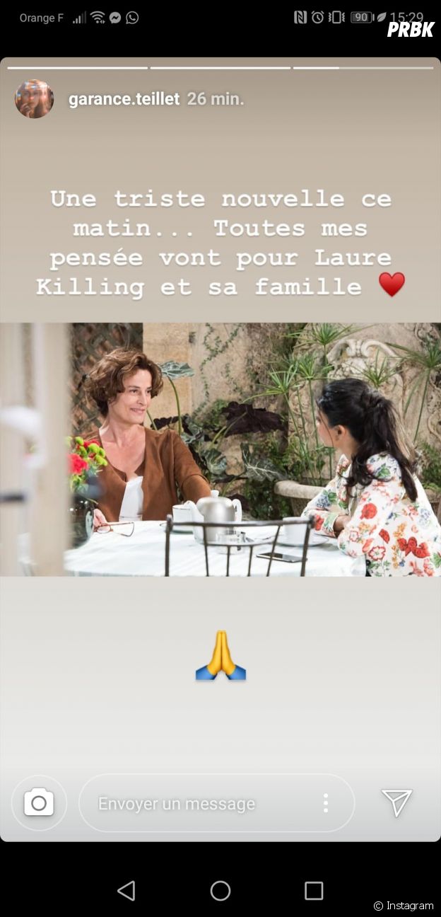 Mort de Laure Killing : l'interprète d'Elisabeth Vallorta dans Demain nous appartient est décédée