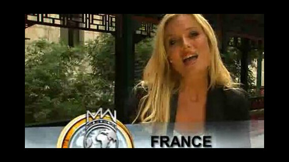 Virginie Dechenaud ... Elle speak english pour le concours Miss Monde 2010 (vidéo)