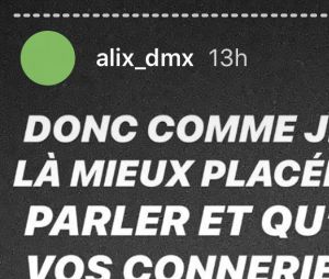 Alix (Les Marseillais) répond aux rumeurs avec Nekfeu et Doums