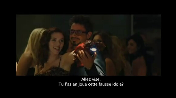 Iron Man 2 ... découvez une scène inédite ... Nathalie enfile les gants