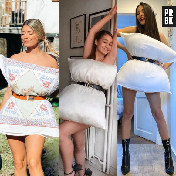 Elsa Dasc, Léna Situations, Hagda Prata... Les stars lancent le pillow challenge sur Instagram pendant le confinement