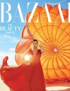 Demi Lovato en couverture de Harper's Bazaar en avril 2020