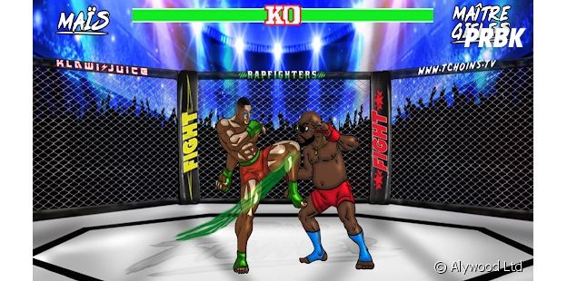 Rap Fighters : le jeu mobile avec des octogones entre rappeurs "pour faire du sale"