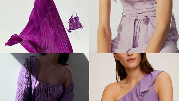 Zara, H&M, Mango... D'après une étude, le violet est LA couleur tendance de l'été !