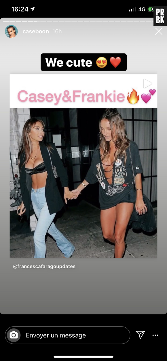 Francesca Farago (Too Hot To Handle) spotted avec Casey Boonstra