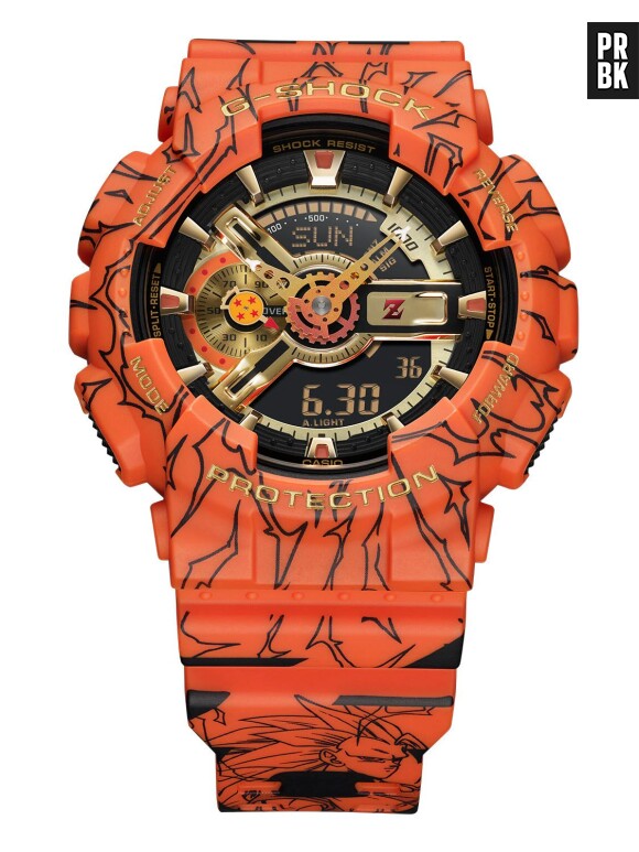 Dragon Ball Z : G-Shock rend hommage à Son Goku avec une montre incroyable