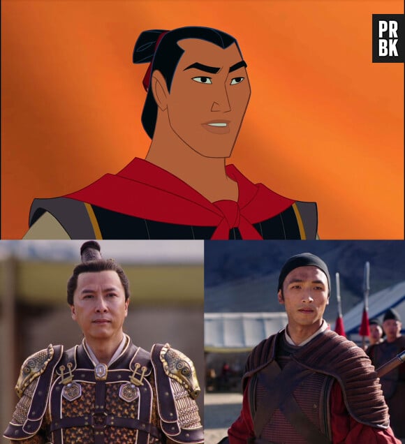Mulan : Li-Shang devient deux personnages, Honghui et Tung