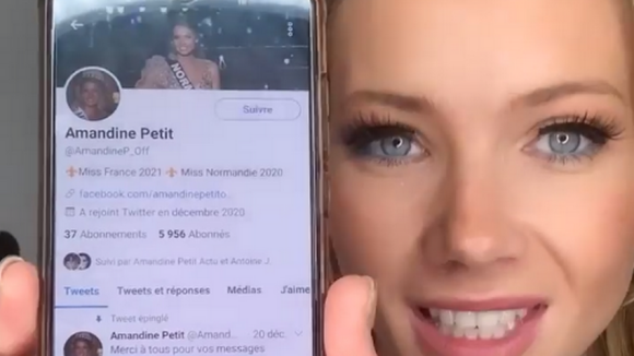 Amandine Petit (Miss France 2021) : coup de gueule sur Instagram contre certains comptes de fans