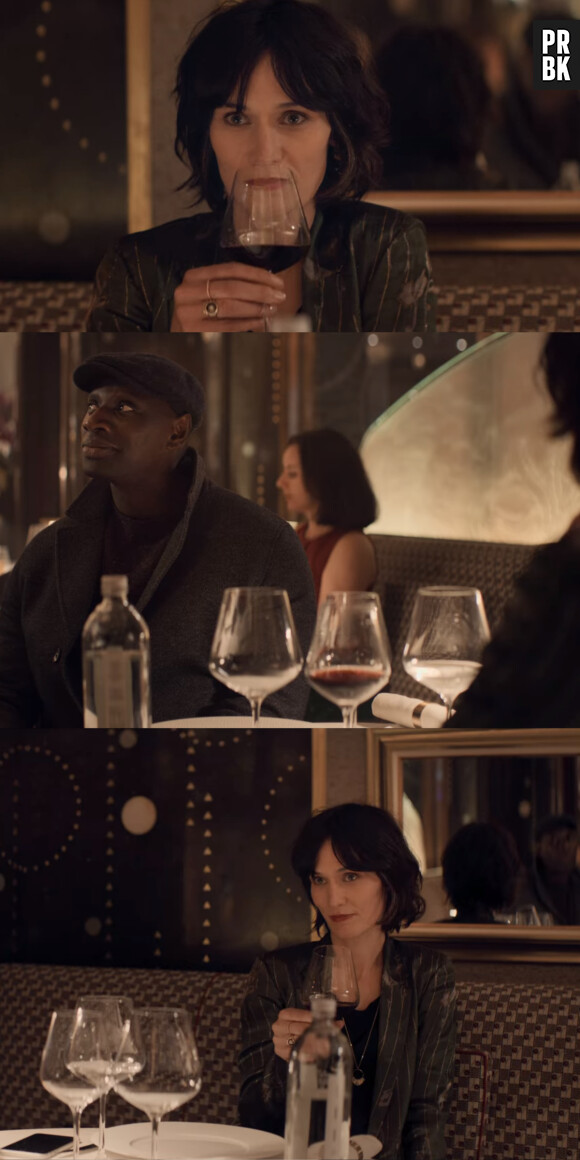 Lupin saison 2 : un verre de vin qui bouge dans l'épisode 3