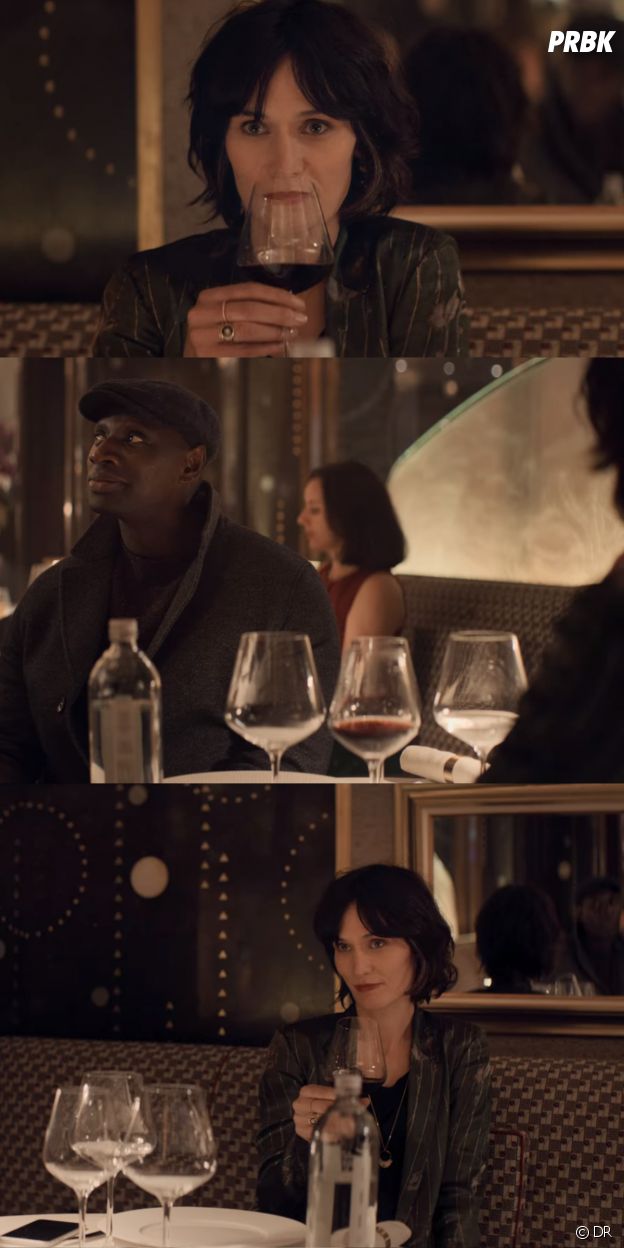Lupin saison 2 : un verre de vin qui bouge dans l'épisode 3