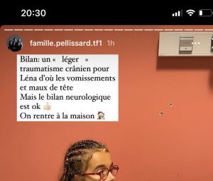 Amandine Pellissard : sa fille Léna emmenée aux urgences, elle donne de ses nouvelles