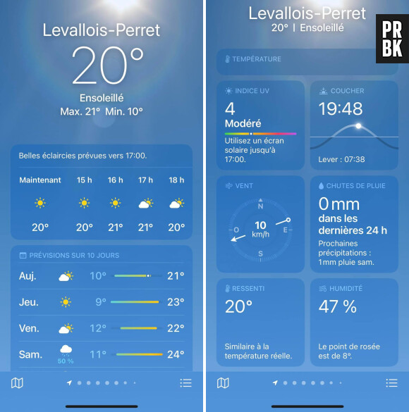 ios 15 : la nouvelle météo sur iPhone, bien plus complète et plus belle