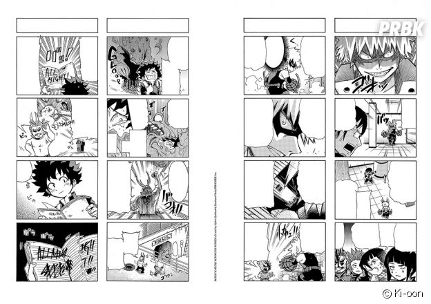 My Hero Academia Smash : planches de ce spin-off humoristique