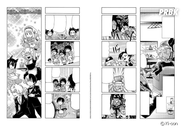 My Hero Academia Smash : planches de ce spin-off humoristique