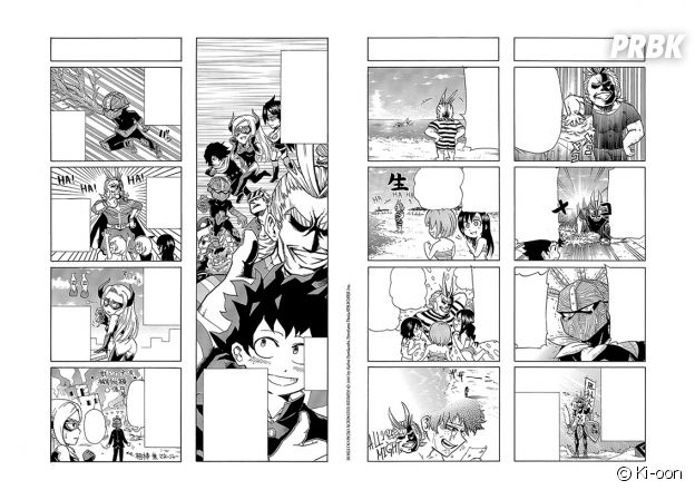 My Hero Academia Smash : planches de ce spin-off humoristique