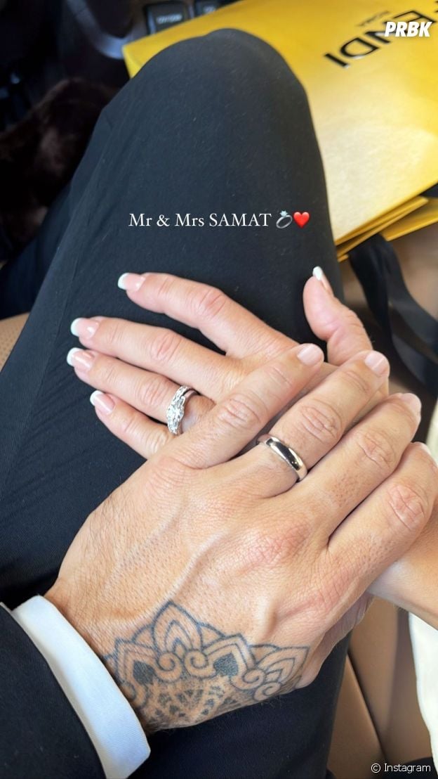 Benjamin Samat et Maddy Burciaga se sont mariés