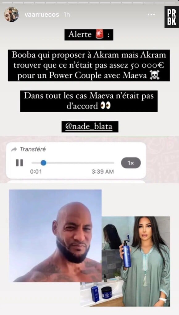 Maeva Ghennam et Booba en couple pour de faux ? Le rappeur aurait proposé 50 000 euros à la candidate des Marseillais au Mexique pour faire croire qu'ils étaient en couple et elle aurait refusé...