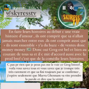 Maeva Ghennam et Greg Yega accusés d'avoir été un couple fake pour le buzz !