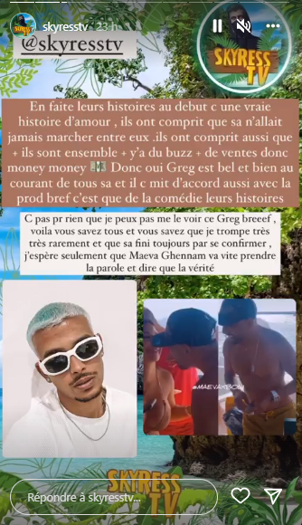 Maeva Ghennam et Greg Yega accusés d'avoir été un couple fake pour le buzz !