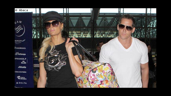 Justin Bieber, Paris Hilton et Ashton Kutcher ensemble ... à l'aéroport