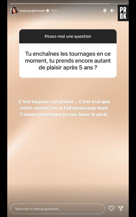 Maeva Ghennam : Les Cinquante, Le Cross (Les Marseillais VS Le Reste du Monde 7), Les Marseillias... La candidate commence à fatiguer et avoue : "J'ai envie de tout arrêter".